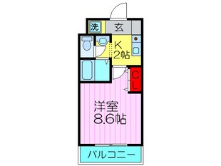 Ｍ　プラザ津田駅前１１番館の物件間取画像